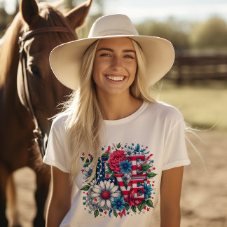 T-shirt Patriotisme et Amour fête de l'indépendance