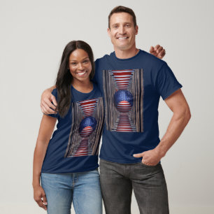 T-shirt Patriot's Pride 3D : American Flag Inspiré T