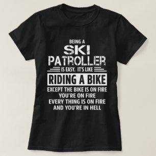 T-shirt Patroller de ski