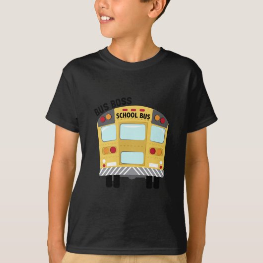 T-shirt Patron d'autobus (Devant)