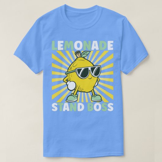 T-shirt Patron de stand de limonade (Design devant)