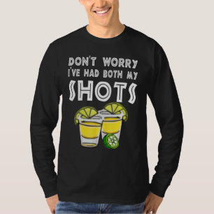 T-shirt Patron des hommes cool Tequila Ne t'inquiète pas J