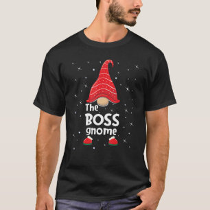 T-shirt Patron Gnome Famille Correspondant Noël Funny Pyja