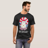 T-shirt Patron jusqu'à ce que le chat arrive Citations de  (Devant entier)