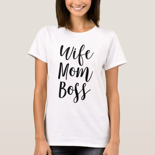 T-shirt Patron maman femme (Devant)