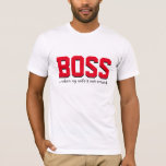 T-shirt Patron quand ma femme n'est pas là<br><div class="desc">Un cadeau amusant pour les soirées de baccalauréat,  les jeunes mariés,  etc.</div>