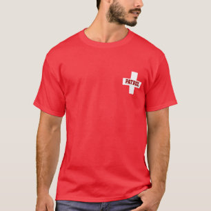 T-shirt Patrouille - croix de personnaliser