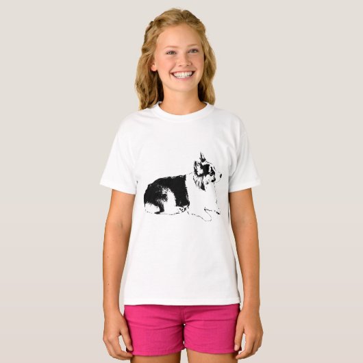 T-shirt Patrouille de canapé (Devant entier)