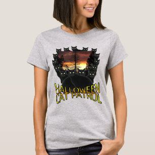 T-shirt Patrouille de chats d'Halloween