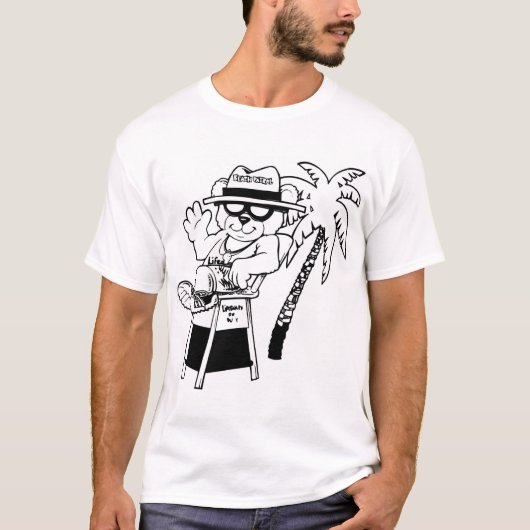 T-shirt patrouille de plage (Devant)