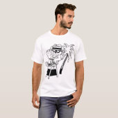 T-shirt patrouille de plage (Devant entier)