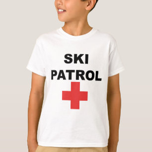 T-shirt Patrouille de ski