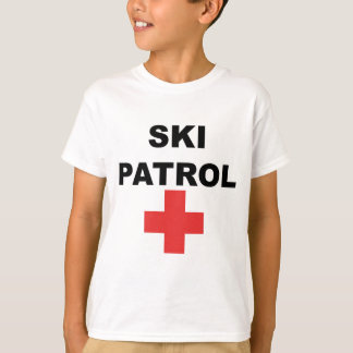 T-shirt Patrouille de ski