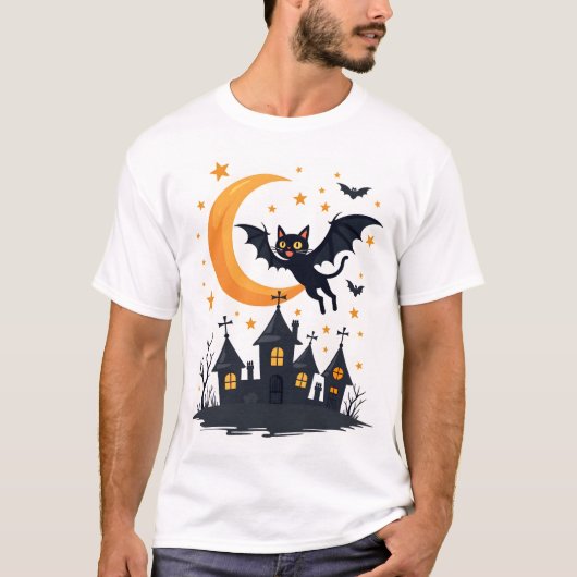 T-shirt Patrouille de vol Bat-Cat (Devant)