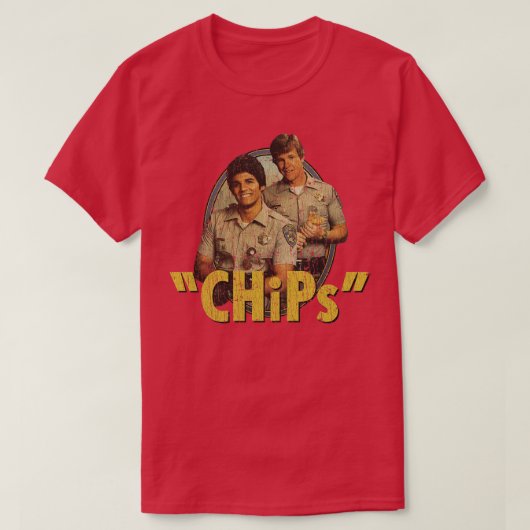 T-shirt Patrouille routière CHiPs 1977 (Design devant)