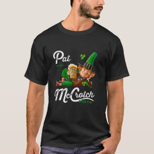 T-shirt Pats Mccrotch Irish Pub Leprechaun Funny St Patron
