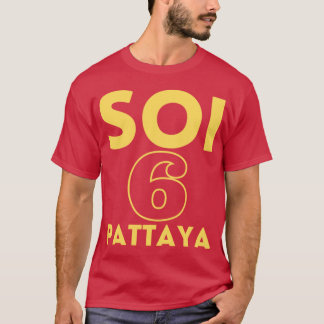T-shirt Pattaya Soi 6thaïlande