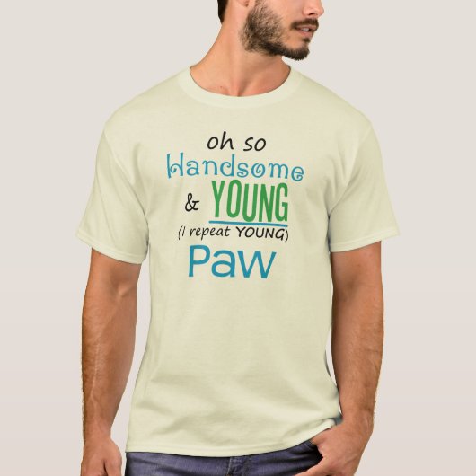 T-shirt Patte belle et jeune (Devant)