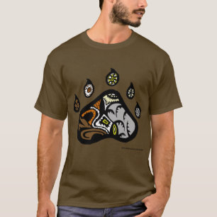 T-shirt patte de fierté d'ours, faux Dremora