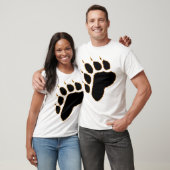 T-shirt patte d'ours avant (Unisexe)