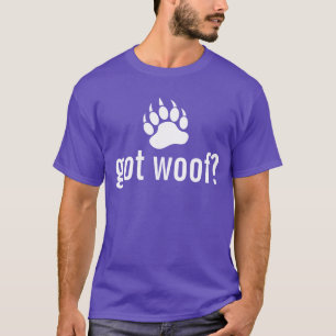 T-shirt Patte d'ours cool et amusant Woof Bear