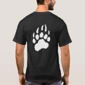 T-shirt Patte d'ours géante (Dos)