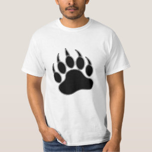 T-shirt Patte d'ours /Griffe Liseré d'argent - Chemise