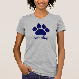 T-shirt Patte du sud grise d'école (choisissez votre