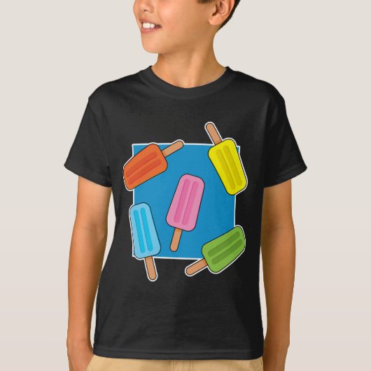 T-shirt Patters de Popsicles (Devant)