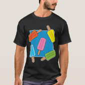 T-shirt Patters de Popsicles (Devant)