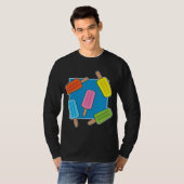 T-shirt Patters de Popsicles (Devant entier)