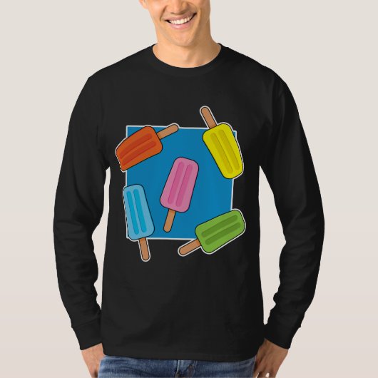 T-shirt Patters de Popsicles (Devant)