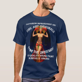 T-shirt Patterson Fine Art Driveway House Paint Originals 