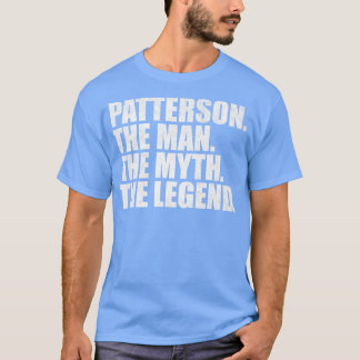 T-shirt Patterson Patterson Nom de famille Patterson nom d
