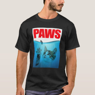 T-shirt Pattes Chatons Miaou Parodie Chat