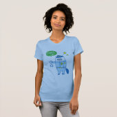 T-shirt Pattes ! Goma est pièce en t de Pawsome Pawlice (Devant entier)