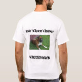 T-SHIRT PATTES ROSCOE DE BOXEUR (Dos)