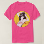 T-shirt Patti Smith Retro Punk Rock FanArt Hommage 1 (Design devant)