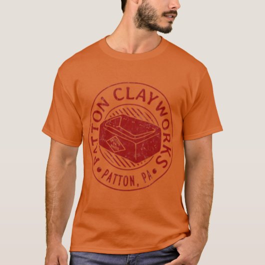 T-shirt Patton Paver - Patton Clayworks (Devant)