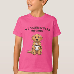 T-shirt Pattounes & Perks : Le mélange parfait de chien et