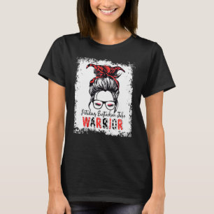 T-shirt Patulous Eustachian Tube Warrior Messy Bun Lauren