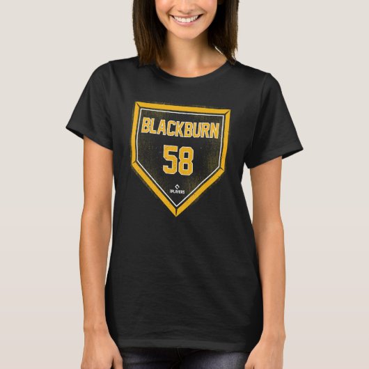 T-shirt Paul Blackburn Home Plate Gameday Paul Blackburn O (Devant)