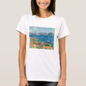 T-shirt Paul Cezanne - Baie de Marseille, vue d'Estaque (Devant)