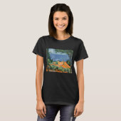 T-shirt Paul Cezanne - Estaque aux toits rouges (Devant entier)