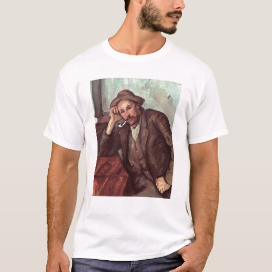 T-shirt Paul Cezanne | le fumeur, 1891-92 (Devant)