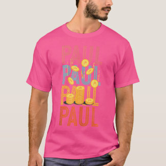 T-shirt Paul Collectionneur de Monnaies sur Mesure Amateur