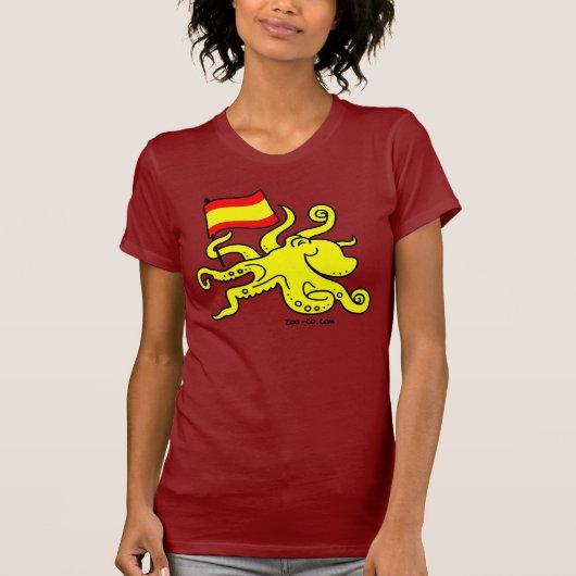 T-shirt Paul est espagnol ! (Devant)