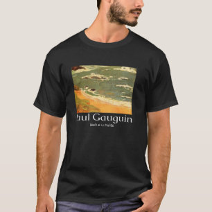 T-shirt Paul Gauguin Adam et Eve Art Graphisme Vintage