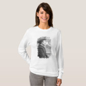 T-shirt Paul Gauguin devant ses toiles (Devant entier)