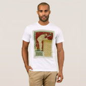 T-shirt Paul Hankar, Architecte (Devant entier)